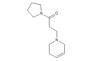 3-(3,6-dihydro-2H-pyridin-1-yl)-1-pyrrolidino-propan-1-one