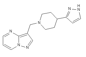 3-[[4-(1H-pyrazol-3-yl)piperidino]methyl]pyrazolo[1,5-a]pyrimidine