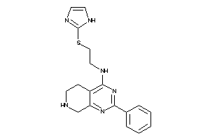 2-(1H-imidazol-2-ylthio)ethyl-(2-phenyl-5,6,7,8-tetrahydropyrido[3,4-d]pyrimidin-4-yl)amine