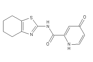 4-keto-N-(4,5,6,7-tetrahydro-1,3-benzothiazol-2-yl)-1H-pyridine-2-carboxamide