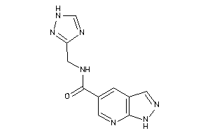 Image of N-(1H-1,2,4-triazol-3-ylmethyl)-1H-pyrazolo[3,4-b]pyridine-5-carboxamide