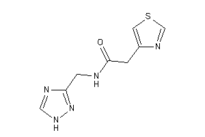 2-thiazol-4-yl-N-(1H-1,2,4-triazol-3-ylmethyl)acetamide