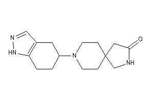 8-(4,5,6,7-tetrahydro-1H-indazol-5-yl)-3,8-diazaspiro[4.5]decan-2-one