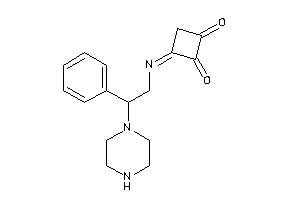 3-(2-phenyl-2-piperazino-ethyl)iminocyclobutane-1,2-quinone