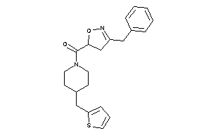 (3-benzyl-2-isoxazolin-5-yl)-[4-(2-thenyl)piperidino]methanone