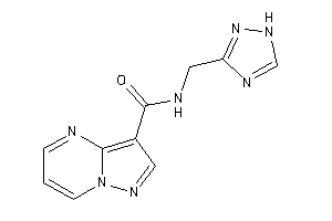 N-(1H-1,2,4-triazol-3-ylmethyl)pyrazolo[1,5-a]pyrimidine-3-carboxamide