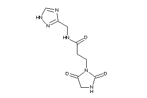 Image of 3-(2,5-diketoimidazolidin-1-yl)-N-(1H-1,2,4-triazol-3-ylmethyl)propionamide