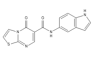 N-(1H-indol-5-yl)-5-keto-thiazolo[3,2-a]pyrimidine-6-carboxamide