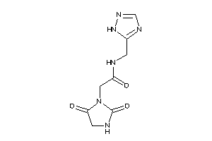 Image of 2-(2,5-diketoimidazolidin-1-yl)-N-(1H-1,2,4-triazol-5-ylmethyl)acetamide