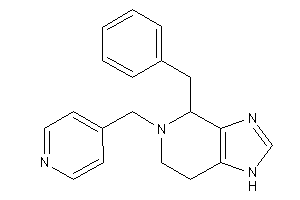 4-benzyl-5-(4-pyridylmethyl)-1,4,6,7-tetrahydroimidazo[4,5-c]pyridine