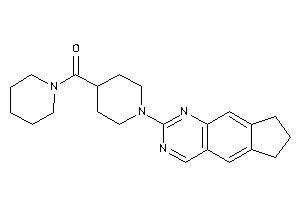 [1-(7,8-dihydro-6H-cyclopenta[g]quinazolin-2-yl)-4-piperidyl]-piperidino-methanone