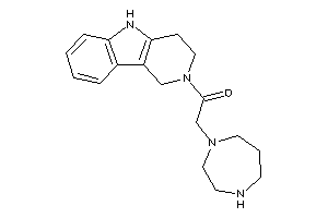 2-(1,4-diazepan-1-yl)-1-(1,3,4,5-tetrahydropyrido[4,3-b]indol-2-yl)ethanone