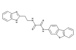 N-[2-(1H-benzimidazol-2-yl)ethyl]-N'-dibenzofuran-3-yl-oxamide