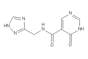 6-keto-N-(1H-1,2,4-triazol-3-ylmethyl)-1H-pyrimidine-5-carboxamide