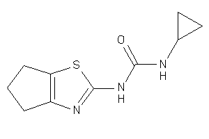 1-cyclopropyl-3-(5,6-dihydro-4H-cyclopenta[d]thiazol-2-yl)urea