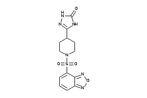 3-(1-benzofurazan-4-ylsulfonyl-4-piperidyl)-1,4-dihydro-1,2,4-triazol-5-one