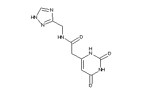 2-(2,4-diketo-1H-pyrimidin-6-yl)-N-(1H-1,2,4-triazol-3-ylmethyl)acetamide