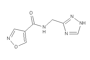 N-(1H-1,2,4-triazol-3-ylmethyl)isoxazole-4-carboxamide