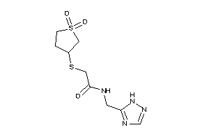 2-[(1,1-diketothiolan-3-yl)thio]-N-(1H-1,2,4-triazol-5-ylmethyl)acetamide