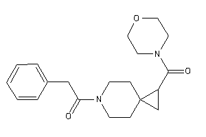 1-[1-(morpholine-4-carbonyl)-6-azaspiro[2.5]octan-6-yl]-2-phenyl-ethanone