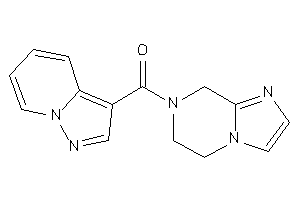 6,8-dihydro-5H-imidazo[1,2-a]pyrazin-7-yl(pyrazolo[1,5-a]pyridin-3-yl)methanone