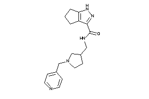 N-[[1-(4-pyridylmethyl)pyrrolidin-3-yl]methyl]-1,4,5,6-tetrahydrocyclopenta[c]pyrazole-3-carboxamide