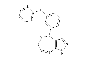 4-[3-(2-pyrimidyloxy)phenyl]-4,6-dihydro-1H-pyrazolo[3,4-e][1,4]thiazepine