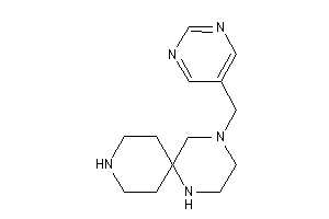 Image of 2-(5-pyrimidylmethyl)-2,5,9-triazaspiro[5.5]undecane