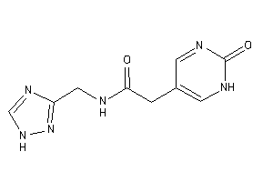 2-(2-keto-1H-pyrimidin-5-yl)-N-(1H-1,2,4-triazol-3-ylmethyl)acetamide