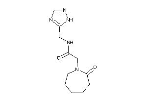 2-(2-ketoazepan-1-yl)-N-(1H-1,2,4-triazol-5-ylmethyl)acetamide