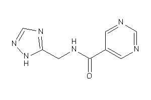 N-(1H-1,2,4-triazol-5-ylmethyl)pyrimidine-5-carboxamide