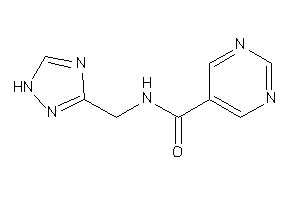 N-(1H-1,2,4-triazol-3-ylmethyl)pyrimidine-5-carboxamide