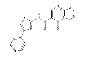 5-keto-N-[4-(4-pyridyl)thiazol-2-yl]thiazolo[3,2-a]pyrimidine-6-carboxamide