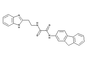 N-[2-(1H-benzimidazol-2-yl)ethyl]-N'-(9H-fluoren-2-yl)oxamide