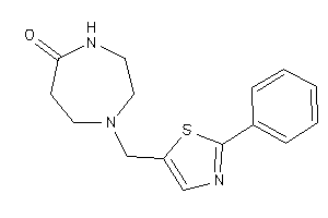 1-[(2-phenylthiazol-5-yl)methyl]-1,4-diazepan-5-one