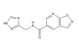 N-(1H-1,2,4-triazol-3-ylmethyl)isoxazolo[5,4-b]pyridine-5-carboxamide