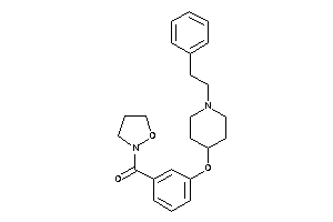 Isoxazolidin-2-yl-[3-[(1-phenethyl-4-piperidyl)oxy]phenyl]methanone