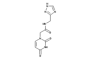 2-(2,4-diketopyrimidin-1-yl)-N-(1H-1,2,4-triazol-3-ylmethyl)acetamide