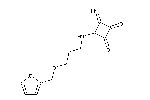 3-[3-(2-furfuryloxy)propylamino]-4-imino-cyclobutane-1,2-quinone