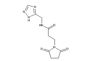 3-succinimido-N-(1H-1,2,4-triazol-5-ylmethyl)propionamide