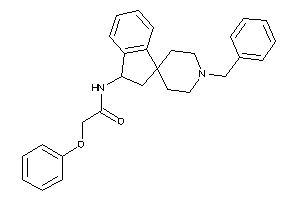 N-(1'-benzylspiro[indane-3,4'-piperidine]-1-yl)-2-phenoxy-acetamide