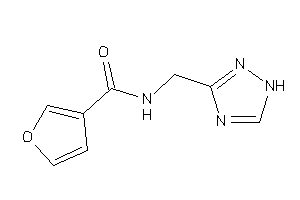 N-(1H-1,2,4-triazol-3-ylmethyl)-3-furamide