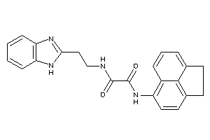 N'-acenaphthen-5-yl-N-[2-(1H-benzimidazol-2-yl)ethyl]oxamide