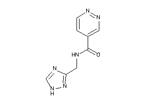 N-(1H-1,2,4-triazol-3-ylmethyl)pyridazine-4-carboxamide