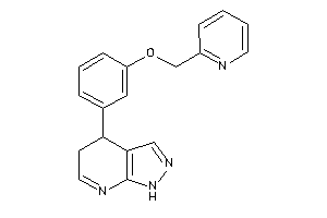 4-[3-(2-pyridylmethoxy)phenyl]-4,5-dihydro-1H-pyrazolo[3,4-b]pyridine