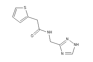 2-(2-thienyl)-N-(1H-1,2,4-triazol-3-ylmethyl)acetamide