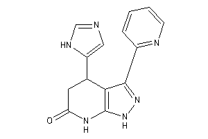 Image of 4-(1H-imidazol-5-yl)-3-(2-pyridyl)-1,4,5,7-tetrahydropyrazolo[3,4-b]pyridin-6-one