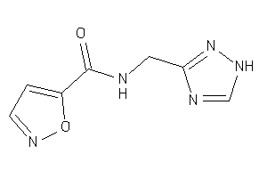 N-(1H-1,2,4-triazol-3-ylmethyl)isoxazole-5-carboxamide