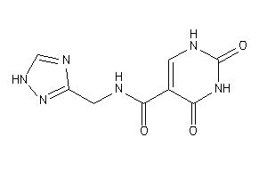 2,4-diketo-N-(1H-1,2,4-triazol-3-ylmethyl)-1H-pyrimidine-5-carboxamide