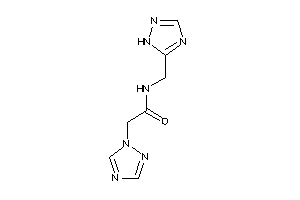 2-(1,2,4-triazol-1-yl)-N-(1H-1,2,4-triazol-5-ylmethyl)acetamide